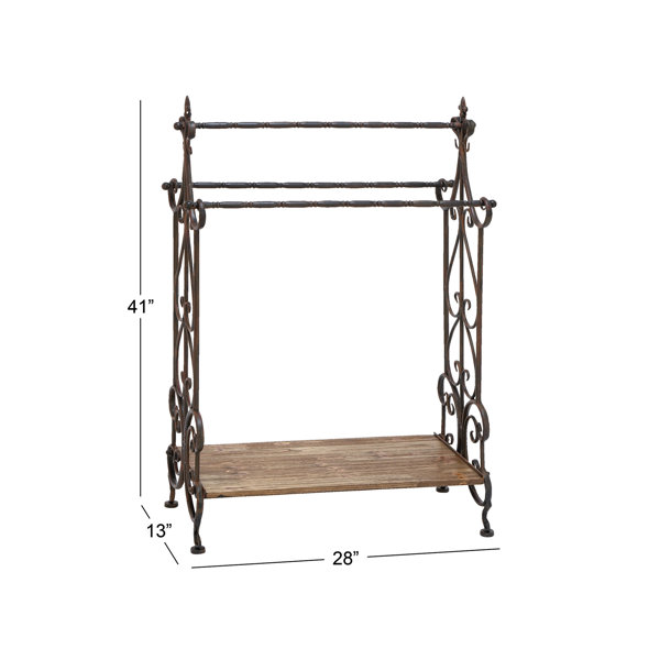 Lark Manor 41'' Tall Blanket/Quilt Rack & Reviews Wayfair